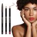 Matte Lip Liner Pencil Set -12pcs/set NICEFACE Waterproof Long-lasting Lip Liner Pencil Lipliner Pen Makeup Cosmetic