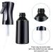 AOOWU 2PCS Continuous Water Mister Spray Bottle 200ml - Salon Hairdressing & Home Cleaning - Fine Mist Spray for Plants & Pets - Black+White - Buy Online on GoSupps.com
