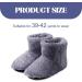 Fenyw Electrically Heated Slippers | USB Foot Warmers for Men & Women | Plush Heating Shoes for Indoor & Outdoor Use (Gray) - Buy Online on GoSupps.com
