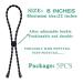 Adjustable Afro Puff Ponytail Ties for Natural Curly Hair Styles - 5PCS - Buy Online on GoSupps.com