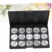 Healvian 2pcs 15 Empty Cosmetic Case Empty Eyeshadow Case Empty Makeup Travel Makeup Case Eyeshadow Palette 1 count (Pack of 1) Silverx2pcs - Buy Online on GoSupps.com