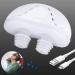 Anti Snoring Devices with 3 Adjustable Wind Speed Electric Snoring Solution for Men Women Nasal Dilator for Sleeping Breath Aids in Size-Improve Your Quality of Sleep(Gift Fixing Strap) White