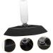 BUGUUYO Turtle Drinker Lizard Water Bowls Automatic Lizard Waterer Pet Food Feeder Reptile Reptisoil Plastic 17X17X3.5CM Black - Buy Online on GoSupps.com