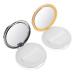 SOESFOUFU 2pcs Powder Box Empty Box Shampoo Case Loose Powder Compact Makeup Powder Jar Bulk Powder Bottle As