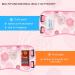 Hisprout Castor Oil Pack Wrap for Liver Detox - Adjustable Velcro Oil Spill Resistant Skin-Friendly Bamboo Cotton - Pink Roses - Buy Online on GoSupps.com