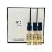 Set 3 Cologne Luxury Travel Size for Women Sample Spray Vial 0.05oz/ 1.5ml each. No 5 eau de parfum Set of 3