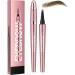 2024 New Eyebrow Microblading Pen 3D Waterproof Microblading Eyebrow Pencil Magic Eyebrow Pencil With 4 Fork Tip Eyebrow Pencil Contouring Pen Long-Lasting Natural Eyeliner Light Coffee - Buy Online on GoSupps.com