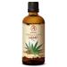 Hemp oil 100ml - cold pressed - pure & natural - glass bottle - hemp oil - basic oil - hemp seed oil - intensive care for face - hair - body care