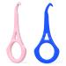 ARGOMAX - Aligner Removal Tool 2 Retainer Remover Tool Invisible Braces Removal Tools Suitable for Removing Braces Trays Retainers Dentures and Aligners(Blue+Pink). Medium size 2pcs Pink+Blue