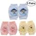 STOBOK 3 Pairs Baby Knee Pads - Soft Anti-Slip Crawling Protector for Toddlers - Buy Online on GoSupps.com