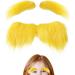 Moustache blonde | Costume de moustache de No l | Fournitures de f te auto-adh sives amusantes pour les f tes de fin d'ann e v nements de feu de d'automne de cosplay maquillage f 1 ml (Lot de 1) - Buy Online on GoSupps.com