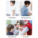 Adjustable Posture Corrector Back Support Girls Shoulder Belt Rectify Straighten Blue L - Buy Online on GoSupps.com