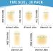 Gel Blister Bandages for Feet - 20ct Hydrocolloid Waterproof Cushions for Heel Toe & Foot Relief - Buy Online on GoSupps.com