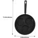 Milisten 2 Pcs Omelet Pan Induction Cooker Pan Mini Skillet Egg Frying Pan Breakfast Skillet Pan Heart Shaped Kitchenware Ceramic Bakeware Omelette Pan 3 Egg Burger Plate Multifunction Iron 39X22X3cmx2pcs Blackx2pcs - Buy Online on GoSupps.com