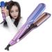 16mm Deep Hair Waver Curling Iron Wavy Hair Waving Curler Wand Volumizing Crimper Hair Tool Dual Voltage Ceramic Coating Crimper Hair Iron Curl Wand Adjustable 5 Gears Temperature