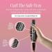 Alure Heated Styling Brush - 3-in-1 Ionic Curler & Straightener | Anti-Scald Nylon Bristles | Electric Curl Wand for All Hair Types | Best Curling Iron Alternative for Short Hair - Buy Online on GoSupps.com