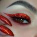 LA Splash Metallic Red Eyeshadow Powder - Crystallized Glitter for Carnival, Masquerade, Party, Holiday - Buy Online on GoSupps.com