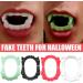LQQDREX Halloween Dentures - Luminous Zombie Teeth Props | International Shipping Available - Buy Online on GoSupps.com