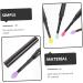 BELLIFFY 12pcs Silicone Lip Brush Glitter Eyeshadow Brush with Cap Lipstick Applicator Eye Makeup - Buy Online on GoSupps.com