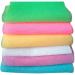 6pcs Exfoliating Bath Wash Towel Set - Back Scrubber Loofah Towel for Body (Mixed Pattern) - Buy Online on GoSupps.com