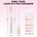 Erinde 2-in-1 Glitter Liquid Eyeshadow & Eyeliner - Metallic Shimmer Korean Cosmetics Diamond Mascara #06 Undersea Coral - Buy Online on GoSupps.com