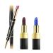MULPG Color Changing Lipstick Blue Lipstick that Turns Pink Natural Moisturizing Color Lip Stain Long Lasting Waterproof Ph Lipstick for Women(3PCS)
