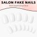 360Pcs Glossy Short Press on Nails - White Oval Acrylic Fake Nails for Women & Girls with Glue & Jelly Tabs - Buy Online on GoSupps.com