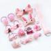 54 PCS Baby Hair Clips Set | VEGCOO Hair Barrettes for Girls | Hair Accessories for Toddlers, Kids, Children | Birthday & Christmas Gift - Buy Online on GoSupps.com
