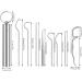Dental Floss Picks & Stainless Steel Toothpick Set for Oral Hygiene Travel - Reusable Teeth Cleaning Tools (1 Set) - Buy Online on GoSupps.com