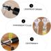 Outanaya 6pcs Eyelash Solution Bottle Portable Eyelash Tube Small Eyelash Bottle Mini Funnel Black Plastic - Buy Online on GoSupps.com
