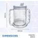 Wide Floor Two Handle Drinking Cups - 10 Pack | Disability Aid for Adults | Perfect for Dementia & Arthritis Support - Buy Online on GoSupps.com