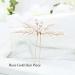Fashband Bride Wedding Pearl Hair Pins - Rose Gold Bridal Hair Accessories for Women/Girls (2 PCS) - Buy Online on GoSupps.com