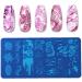 PiniceCore Marble Pattern Nail Stamping Plates | Stainless Steel Nail Art Stencil Tools for Stunning Designs - Buy Online on GoSupps.com