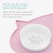 Navaris Cat Food Bowl Mat - 50x32 cm Silicone Non-Slip Feeding Placemat with Cat Ears Design - Pink - Buy Online on GoSupps.com