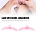 Eyelash Separator Tool - Washable Reusable Silicone Lash Extension Separator | Beauty Salon Essentials | Rose Red - Buy Online on GoSupps.com