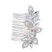 DOITOOL Gold Headpiece Wedding Hair Combs Silver Hair Accessories Rhinestone Bridal Comb Rhinestone Hair Comb Wedding Hair Accessory Headwear for Women Hairpin Crystal Bride