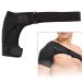 Adjustable Shoulder Compression Sleeve Wrap - High Elasticity Brace for Rotator Cuff Support & Dislocation Relief - Buy Online on GoSupps.com