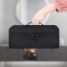 Hair Dryer Storage Bag Double Layer Tote Bag Large Capacity Hairdryer Bag Water Resistant Hair Bag Hair Dryer Tote Bag Travels Outings (Black - Grey) - Buy Online on GoSupps.com