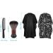 FRCOLOR Hair Dye Cape - Professional 2 Pack Barber Cape with Snap Closure Neck Duster Brush & Comb for Salon Use - Buy Online on GoSupps.com