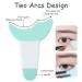 2PCS Silicone Mascara Eyelash Shield Applicator - Reusable Eye Makeup Tool in Blue | Multifunctional Eyeshadow Guard Pads - Buy Online on GoSupps.com