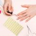 PATKAW Fake Nail Glue Sticker 6 Sheets Double-sided Nail Sticker Adhesive Super Sticky Tips False Nails Manicure Tape Fake Nails Tips DIY Nail Art Decoration - Buy Online on GoSupps.com