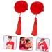 minkissy 3 Pairs Tassel Hair Ball Hair Clip Year of Rabbit Hair Clips Spring Festival Headpiece Tassel Hair Clip Infant Hair Clips Chinese Style Barrettes Baby Metal Artificial Hairpin - Buy Online on GoSupps.com