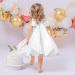 Princess Sleeveless Toddler Flower Girl Dress | Baby Clothes for Wedding Pageant | 12-18 Months, White - Buy Online on GoSupps.com