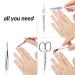 Buy marQus 3-Piece Travel Manicure Set Solingen Nail Care with File & Scissors | Mint Color International Shipping Available - Buy Online on GoSupps.com