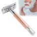 Sonew razor blade holder double -edged razor plane manual razor plane made of zinclegation with a long handle men's razor without blade (copper)