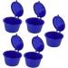 Capsules de Caf R utilisables en Acier Inoxydable 304 Paquet de 5 avec Cuill re Mesurer 50 ml Rose Blue #12 - Buy Online on GoSupps.com