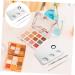 Healeved Makeup Foundation Nail Palette | Cosmetic Manicure Tools & Stainless Steel Spatula | Nail Art Essentials 14.8x10 CM - Buy Online on GoSupps.com