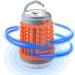 Buzzbug Mosquitoes Killers - BugZapper Outdoor - Mosquitoes Zapper - Waterproof Solar Powered Buggs Zapper - LED UV Light Indoor Mosquitoes Killers Electric Fly Zapper Lamp for Patio Backyard - Buy Online on GoSupps.com