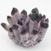 Natural Purple Phantom Quartz Stone Cluster Crystals Ornament 500g-650g 1pc HOMEZHOU 1PC 500g-650g