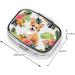 Shop Tropical Flower & Corgi Pill Case | Cute 2-Compartment Travel Organizer - Ideal for Pocket Gifts - Buy Online on GoSupps.com